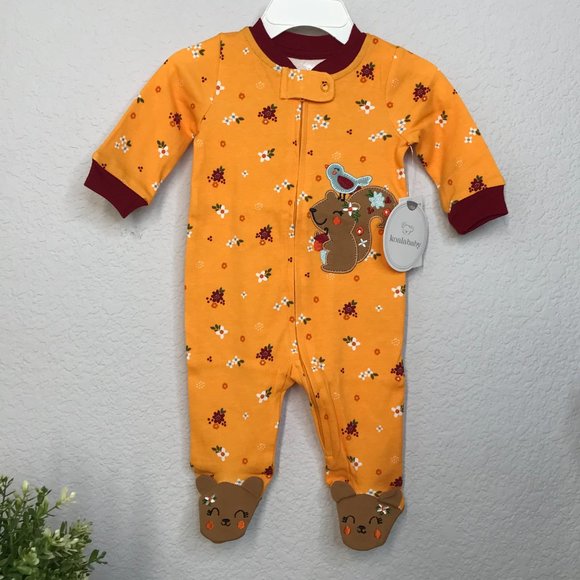 Koala Baby Onesie | Orange | Size 0-3 Months - Picture 8 of 8